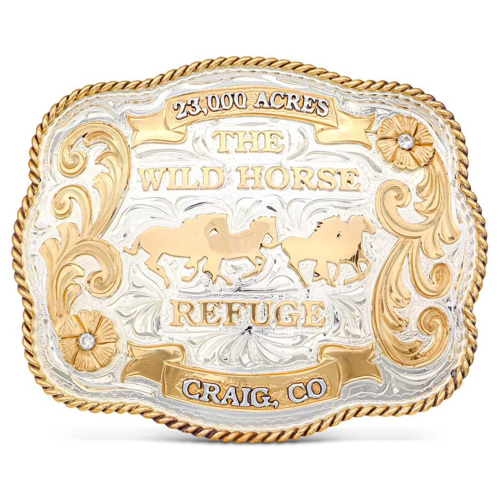 The Charmer Custom Buckle Cowboss Silversmiths