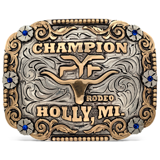 Arena Madness Custom Buckle