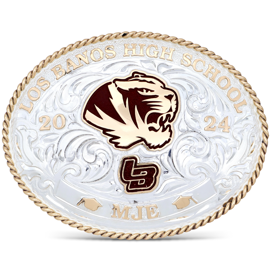 Traditional Round Up Custom Buckle Cowboss Silversmiths Traditional round up custom buckle cowboss silversmiths
