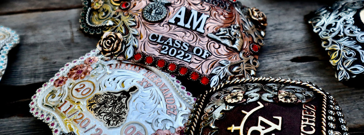Custom Western Belt Buckles – Page 2 – Cowboss Silversmiths
