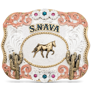 Desert Royalty Custom Buckle