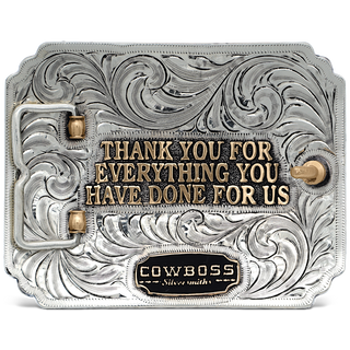 Wild West Wonder Custom Buckle